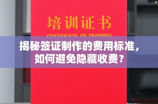 浠水揭秘签证制作的费用标准，如何避免隐藏收费？