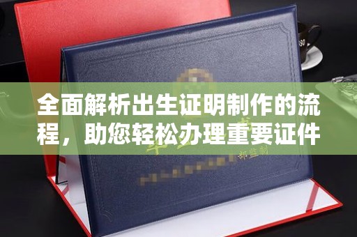 浠水全面解析出生证明制作的流程，助您轻松办理重要证件
