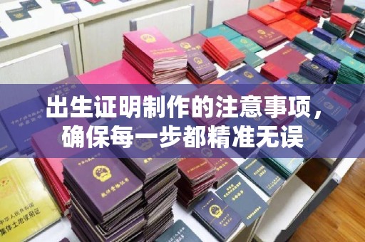 浠水出生证明制作的注意事项，确保每一步都精准无误