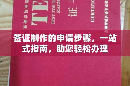 浠水签证制作的申请步骤，一站式指南，助您轻松办理