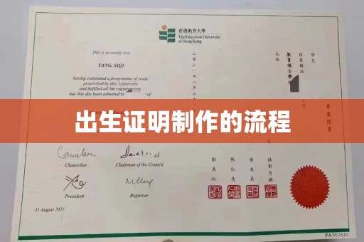 浠水出生证明制作的流程